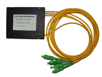 1×3 Fiber Optic Splitter(ABS case packing) SC/APC connector 3.0mm cable