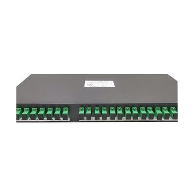 1U Fiber Optic Odf 1X2 Splitter Rack Mount Patch Panels