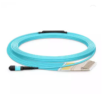 8-24 vezels mtp-12 de HEREN US Conec MTP Elite van LC/SC/FC/ST OM3 50/125 Doorbraakkabel
