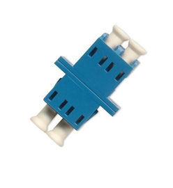 LC/UPC duplex blauw de kleurenrohs certificater materiaal van de vezel Optisch Adapter