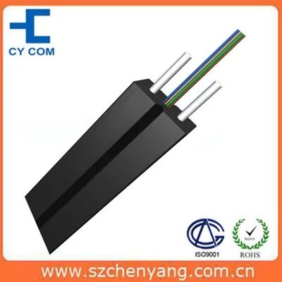 4 Cores Sm Indoor FTTH Glasvezel Dropkabel Lszh Mantel