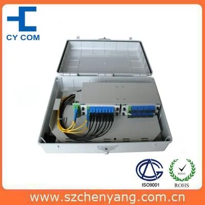 kwaliteit Vezeloptische kunststof splitter verdeelkast (32 poorten) fabriek